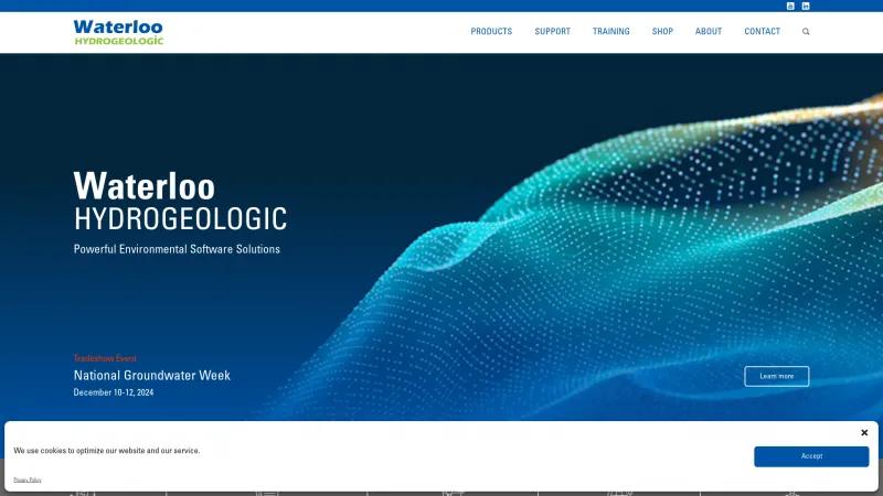 Homepage of Hydro GeoAnalyst