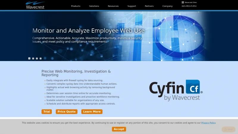 Homepage of CyBlock