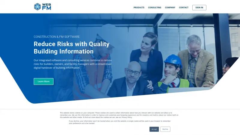 Homepage of OmTrak