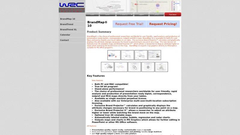 Homepage of BrandMap® 10