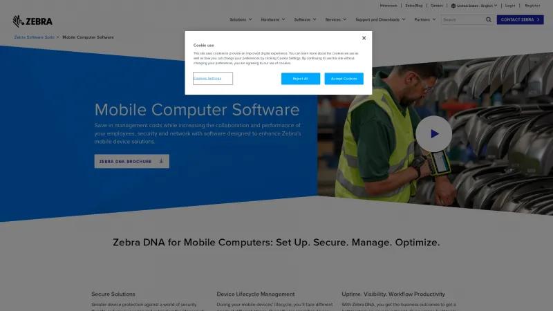 Homepage of Mobility DNA