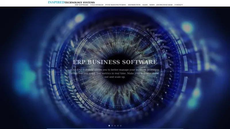 Homepage of Inspired Portal