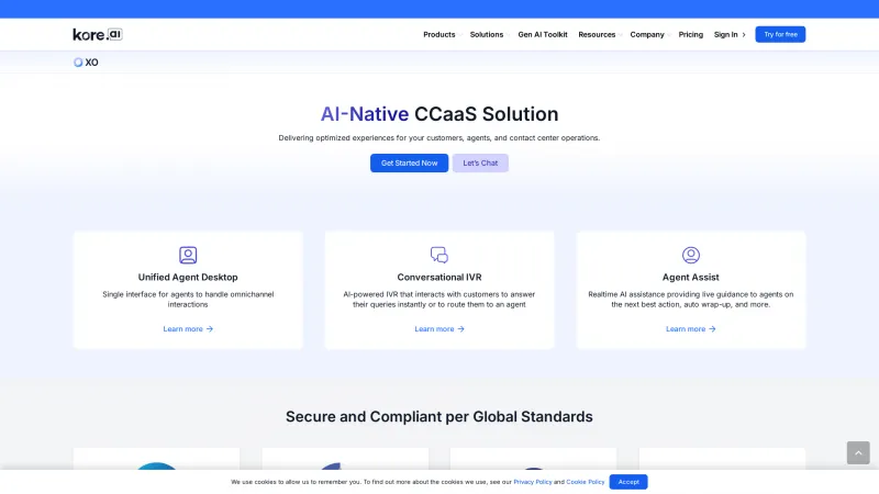 Homepage of SmartAssist.ai