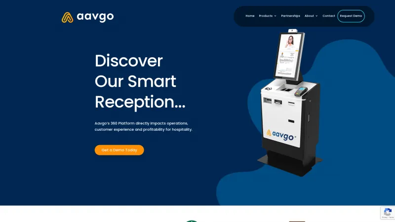 Homepage of aavgo