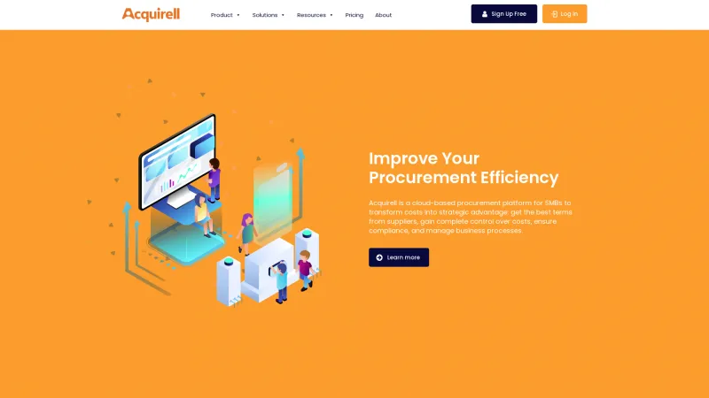 Homepage of Acquirell