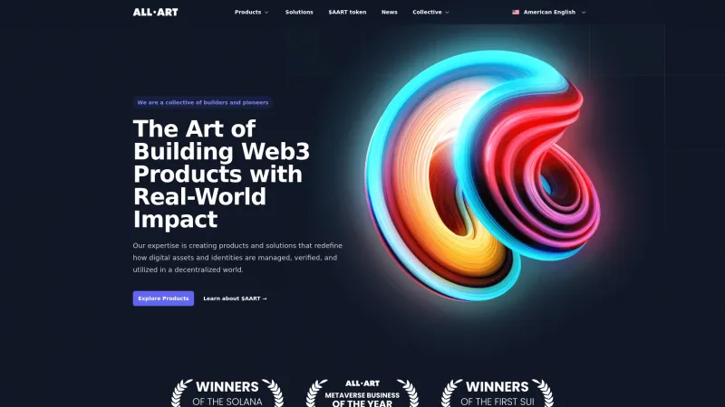 Homepage of All-Art