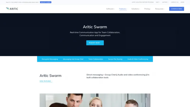 Homepage of Aritic Swarm