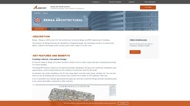 Homepage of Renga Architecture