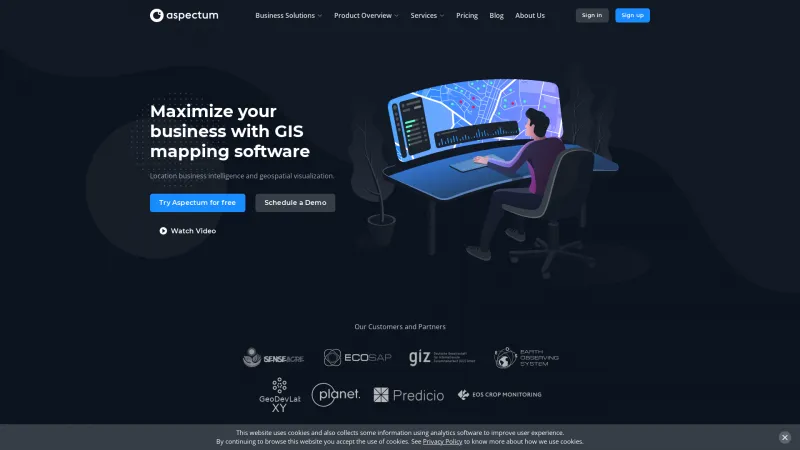 Homepage of Aspectum