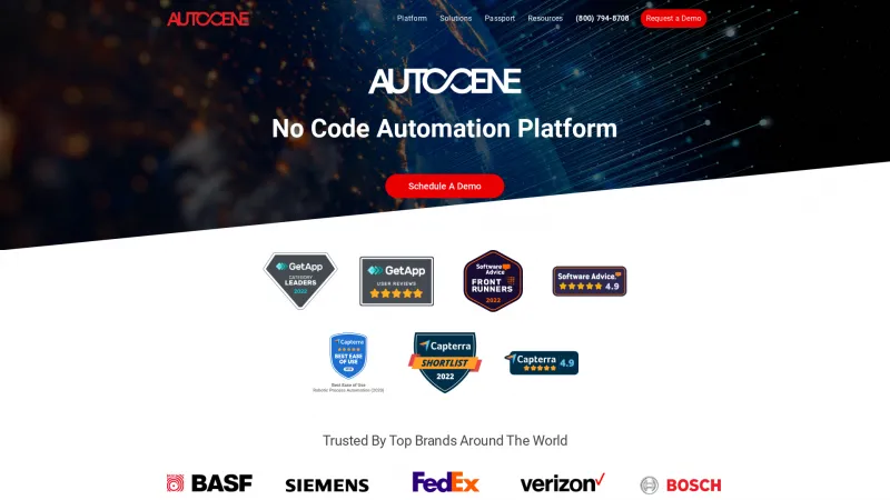 Homepage of Autocene