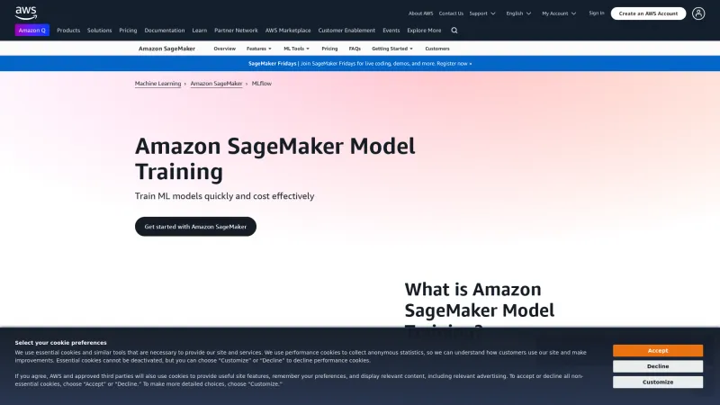 Homepage of Amazon SageMaker Debugger