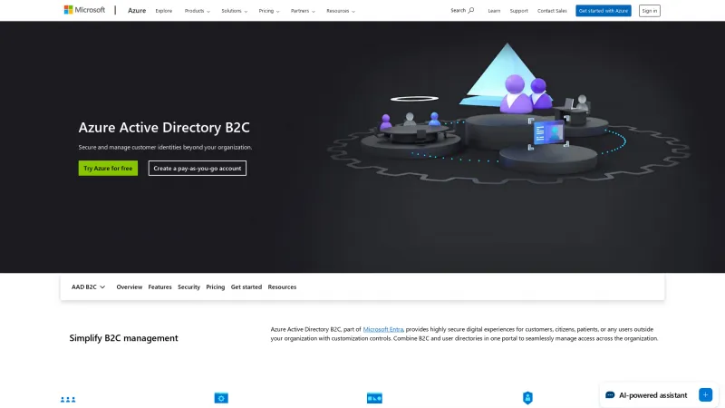 Homepage of Azure-AD-External-Identities