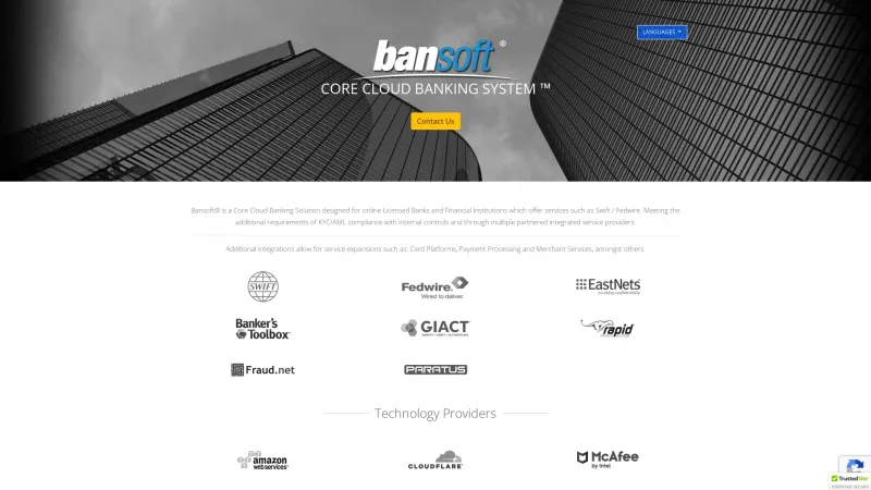 Homepage of Bansoft