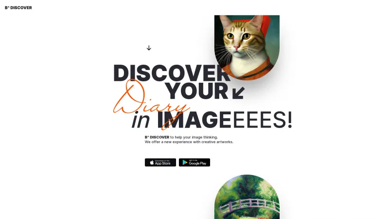 Homepage of B^ DISCOVER