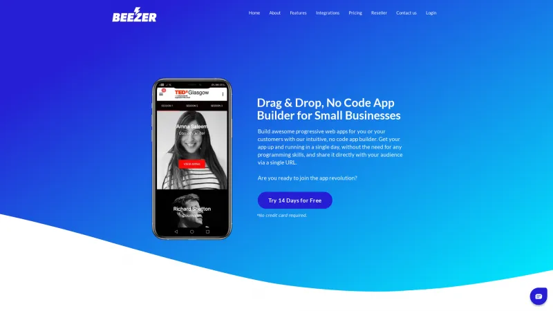 Homepage of Beezer