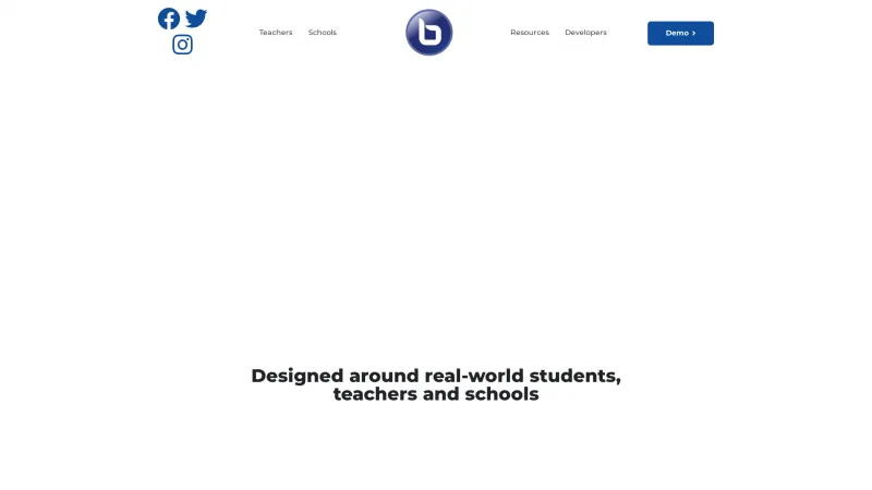 Homepage of BigBlueButton