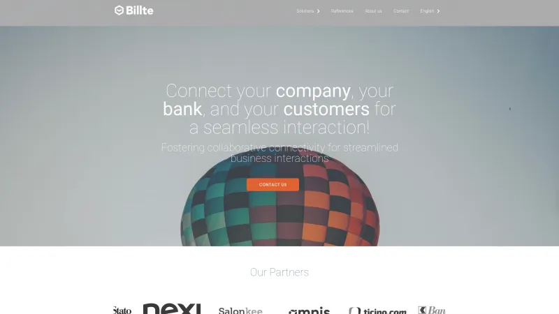 Homepage of Billte