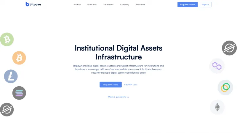 Homepage of Bitpowr