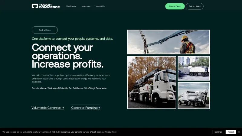 Homepage of Brokrete