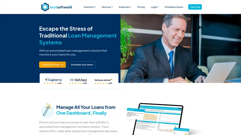 Homepage of Bryt Software