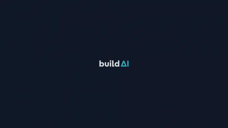 Homepage of BuildAI