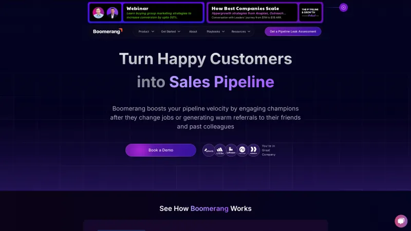 Homepage of BuyerAssist