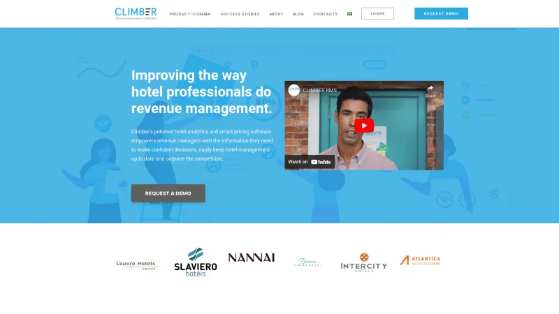 Homepage of Climber RMS