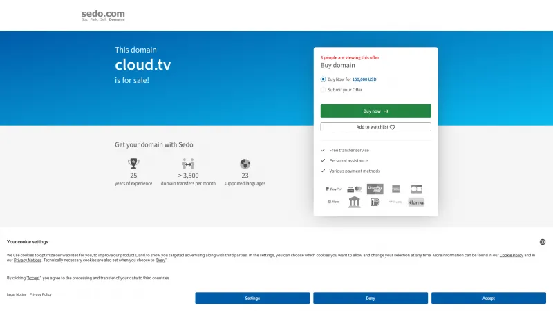 Homepage of Cloudskipper