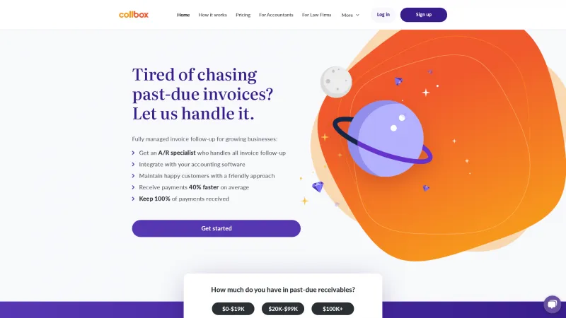 Homepage of CollBox