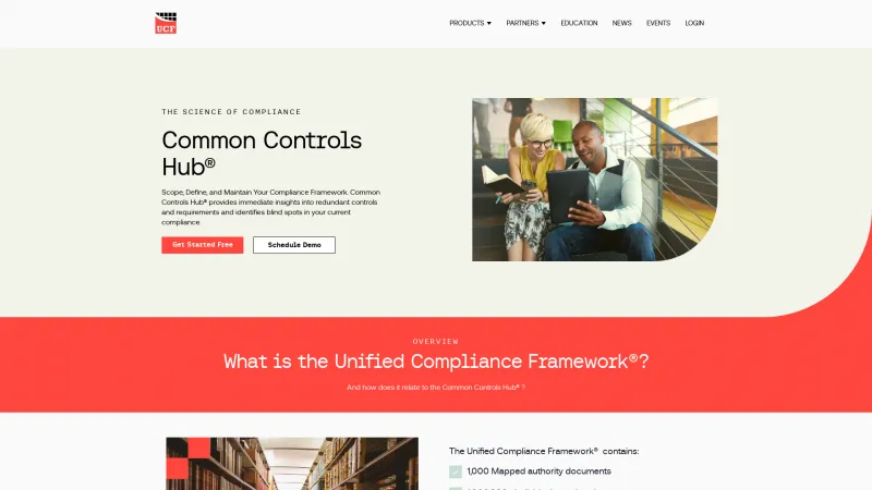 Homepage of Common Controls Hub