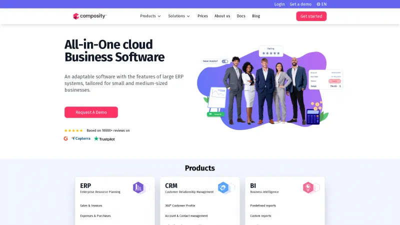 Homepage of Composity