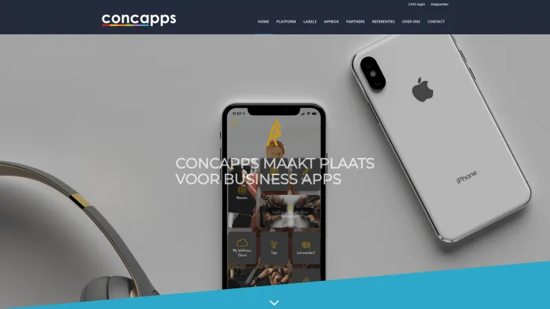 Homepage of Communicatie Cockpit