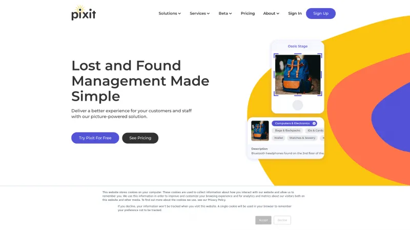 Homepage of Crowdfind