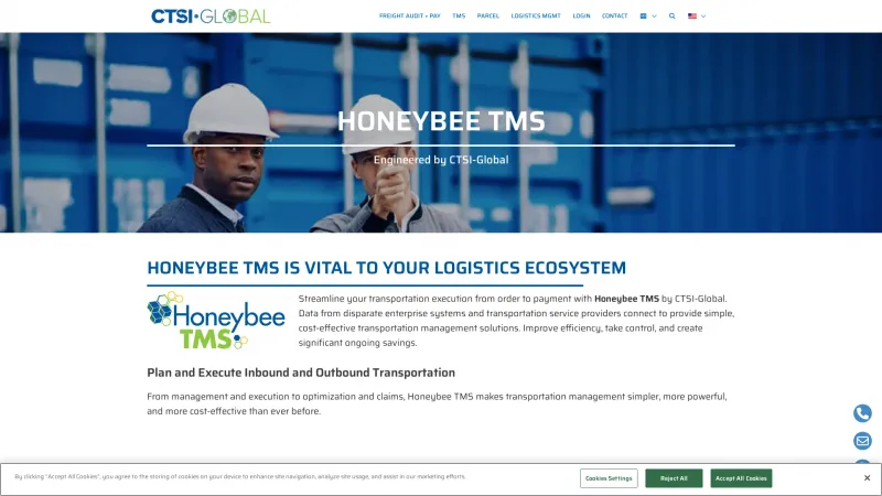 Homepage of CTSI-Global TMS