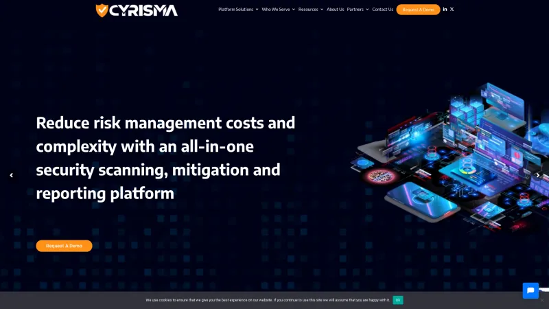 Homepage of CYRISMA