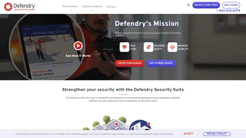 Homepage of Defendry