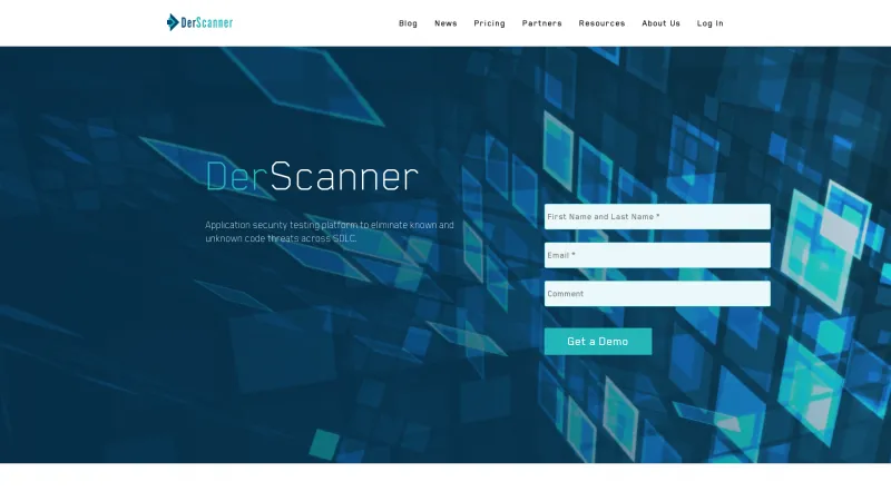 Homepage of DerScanner