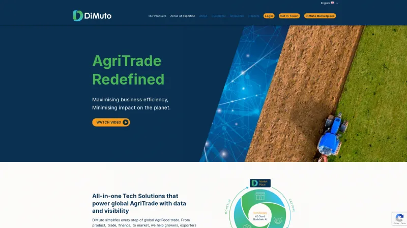 Homepage of DiMuto