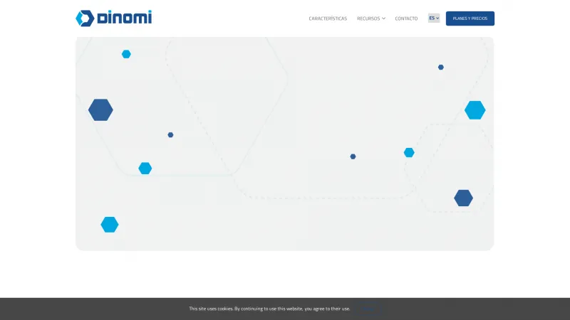 Homepage of Dinomi