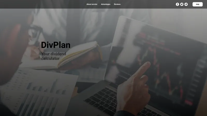 Homepage of Divplan