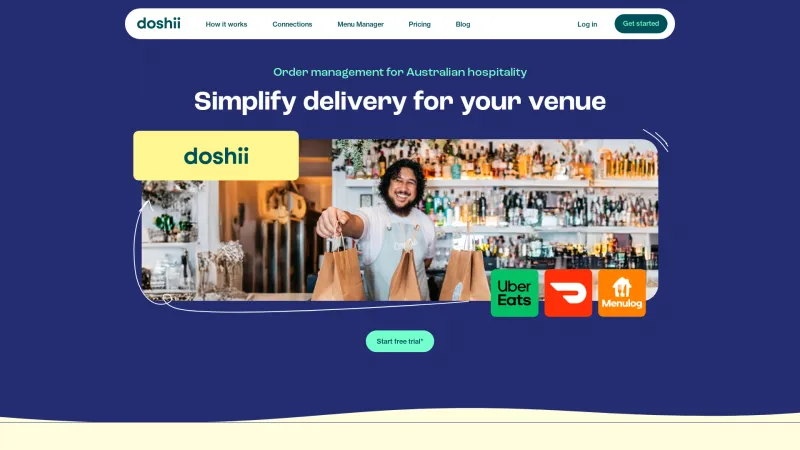 Homepage of Doshii