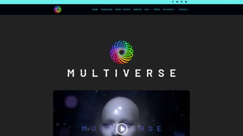 Homepage of Multiverse