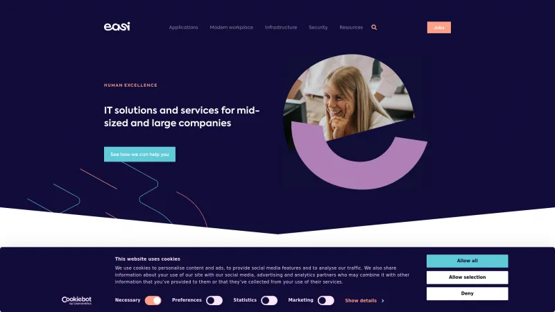 Homepage of SmartSales