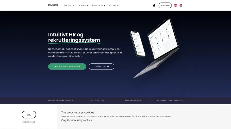 Homepage of Elvium