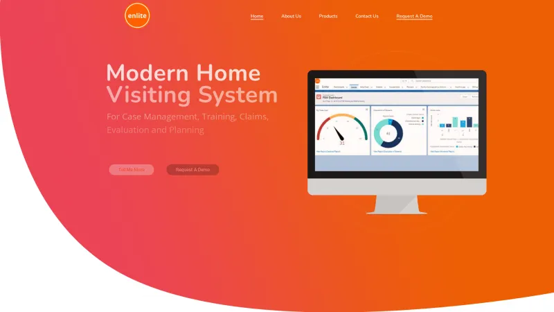 Homepage of Enlite