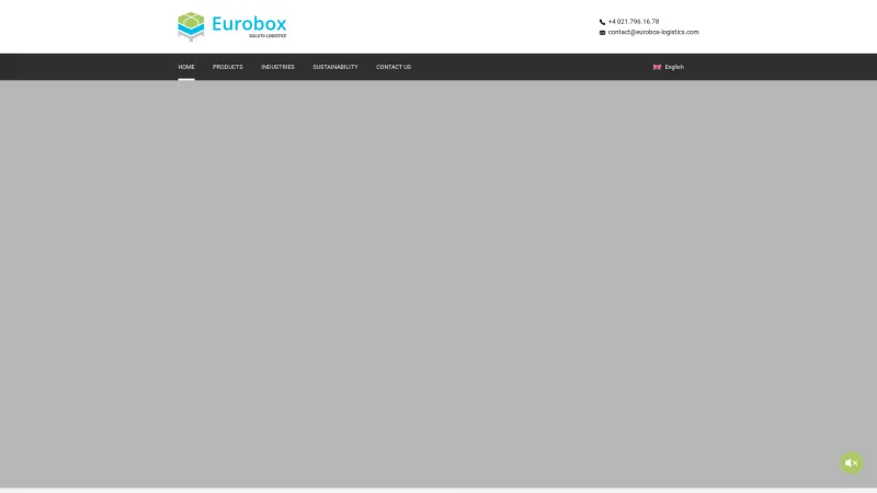 Homepage of Euro Labels