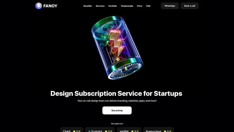 Homepage of FANCY