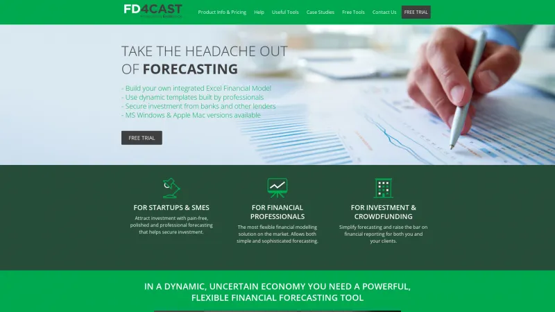 Homepage of FD4Cast