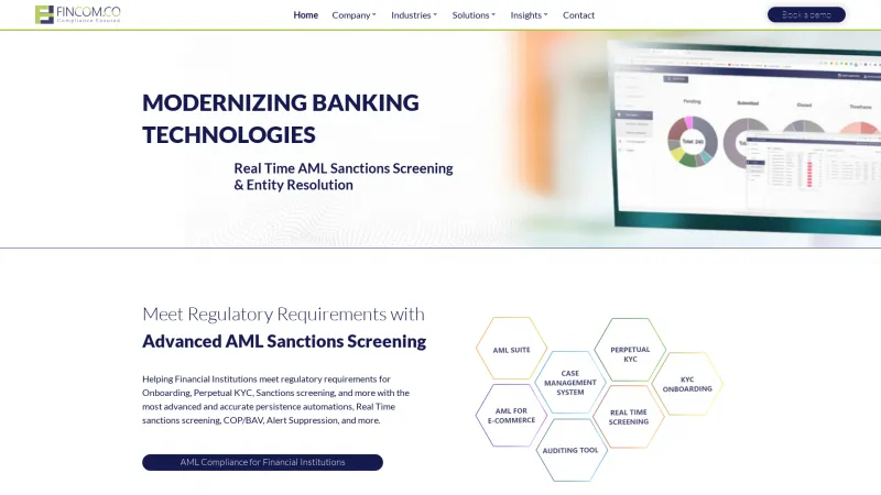 Homepage of Fincom.Co