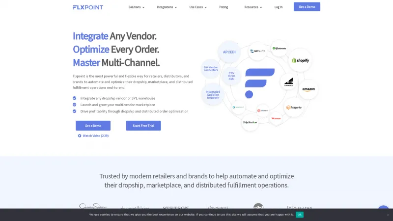 Homepage of Flxpoint